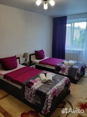 

1-к. квартира, 48 м², 3 кровати