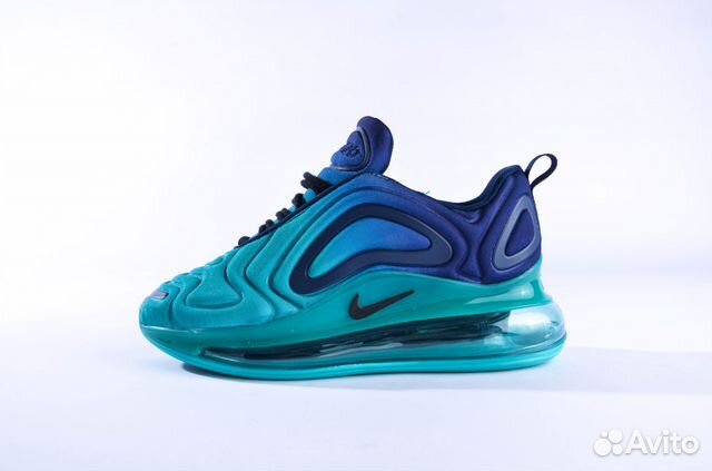 Кроссовки Air Max 720, голубой, синий, размер 39