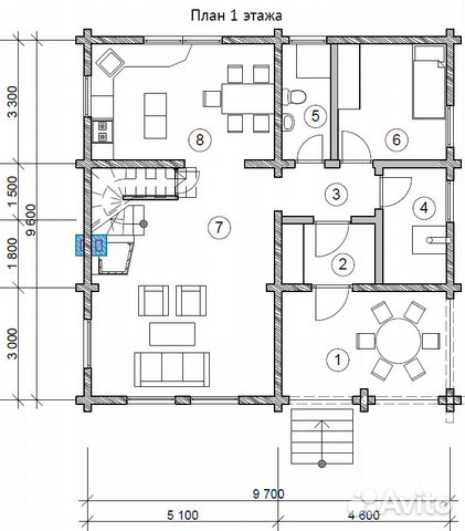 Дом из клееного бруса