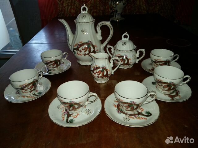 Кофейный сервиз из Сингапура