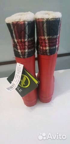 Новые тёплые резиновые сапоги Aigle Новые тёплые резиновые сапоги Aigle