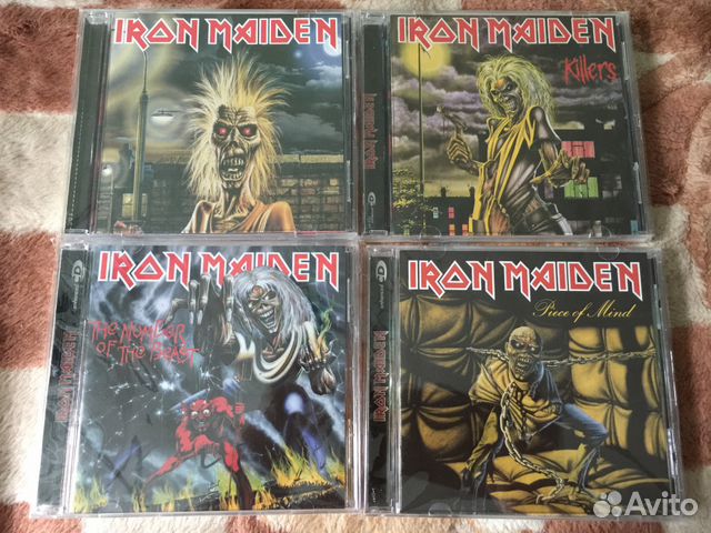 Iron Maiden коллекция CD