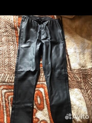 Кожаные брюки zara Кожаные брюки zara