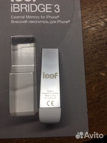 Внешний накопитель для iPhone leef ibridge 3 32gb