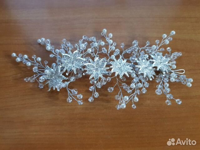 Свадебное украшение на волосы