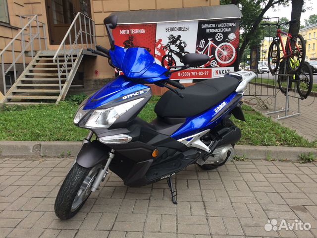 Скутер Wels grace 150cc новый мопед +шлем