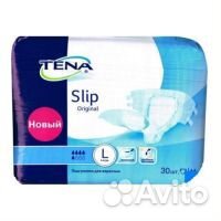 Дешевые подгузники Tena Slip Original L