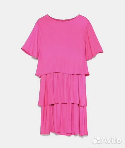 Zara платье фуксия