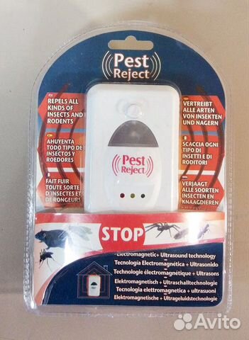 «Pest Reject» от клопов тараканов крыс