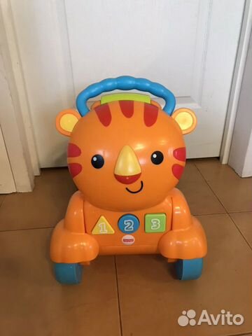 Ходунки, каталка Fisher-price тигрёнок Ходунки, каталка Fisher-price тигрёнок