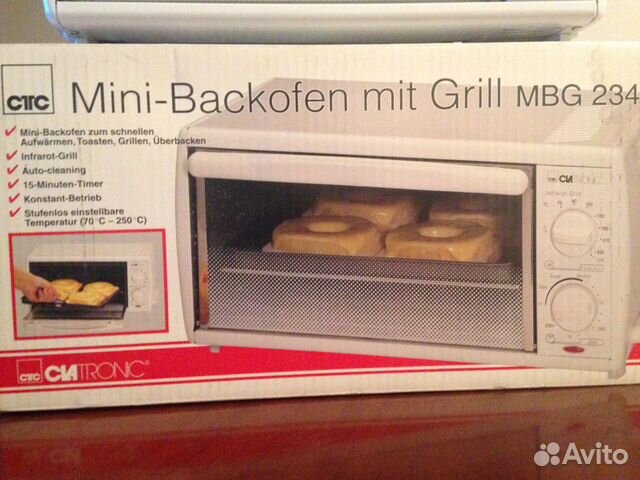 Мини-печь (min - backofen mit Grill)