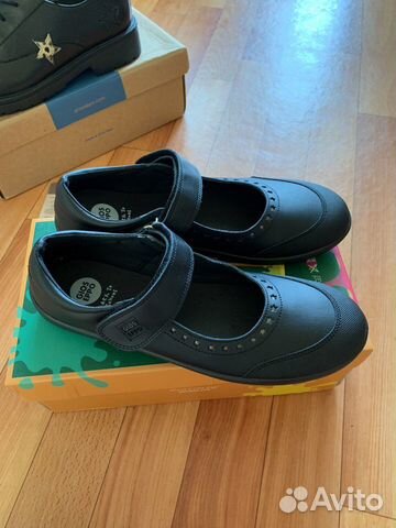 Новые школьные туфли Gioseppo 38,5-39 нат. кожа