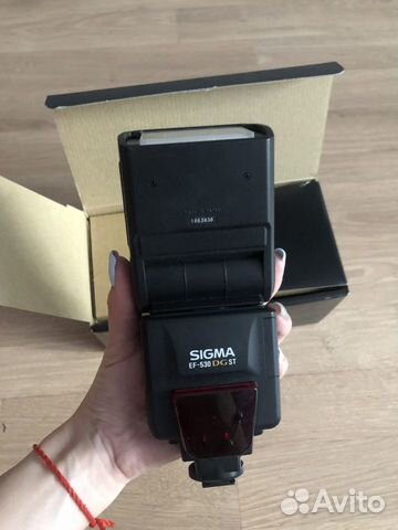 Продаётся вспышка sigma EF-530 DG ST