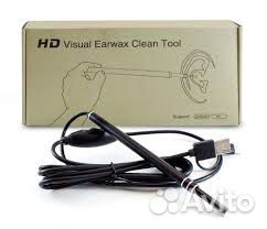 Видеокамера эндоскоп visual earwax clean; 49933