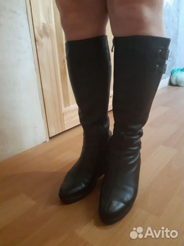 Сапоги зимние натуральная кожа