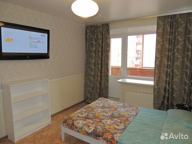 

1-к. квартира, 44 м², 2 кровати