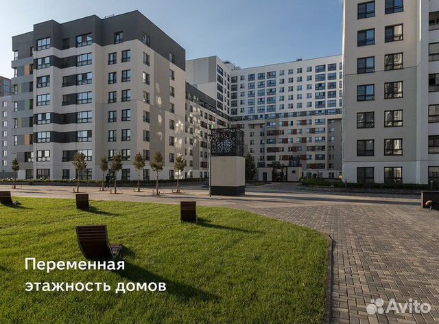 3-к квартира, 85.6 м², 3/8 эт.