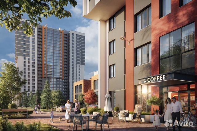2-к квартира, 51.4 м², 21/24 эт.