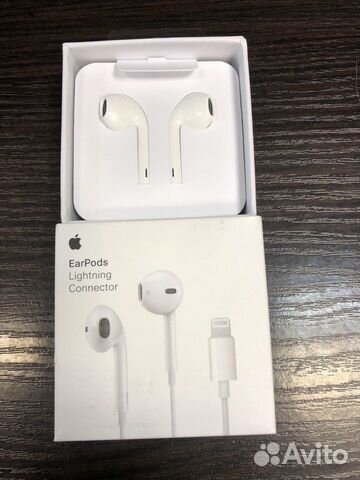 Наушники EarPods lightening Apple оригинал Наушники EarPods lightening Apple оригинал