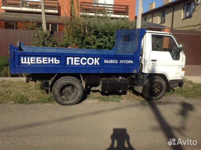 Доставка песка, щебня, отсева и др. до 3 кубов Доставка песка, щебня, отсева и др. до 3 кубов