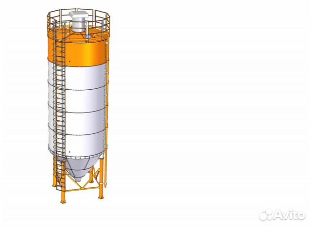 Силос цементный 35-200 т