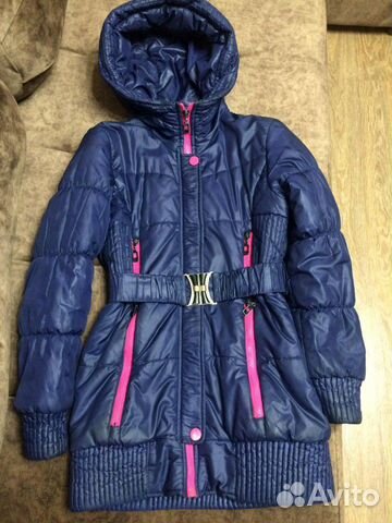 Пальто демисезонное на рост 140