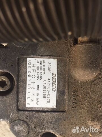 Компрессор кондиционера Toyota 4E 5E 442100-0270 Компрессор кондиционера Toyota 4E 5E 442100-0270