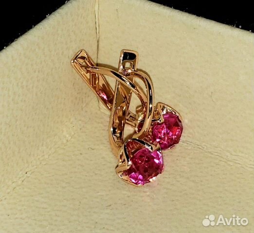 Серьги золотые СССР Серьги золотые СССР