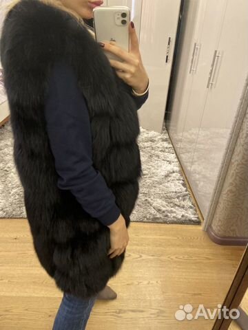 Жилет из песца Жилет из песца