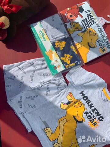 Новые пижамы Disney, из Испании. Хлопок