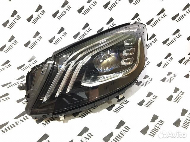 Фара левая Mercedes Benz S w222 Multibeam рестайл Фара левая Mercedes Benz S w222 Multibeam рестайл
