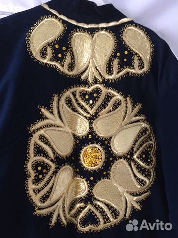 Новый Мужской восточный костюм халат и чалма Новый Мужской восточный костюм халат и чалма