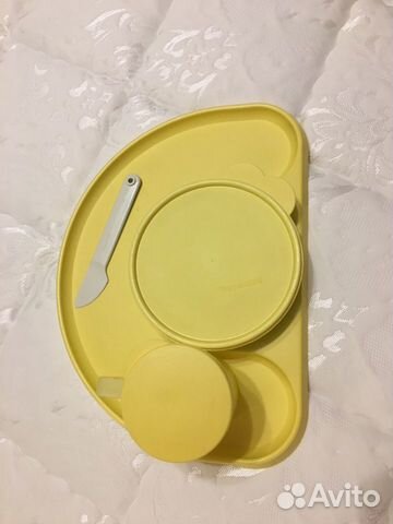 Набор детской посуды с подносом Tupperware