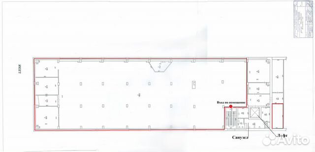 Помещение свободного назначения, 912.2 м² Помещение свободного назначения, 912.2 м²