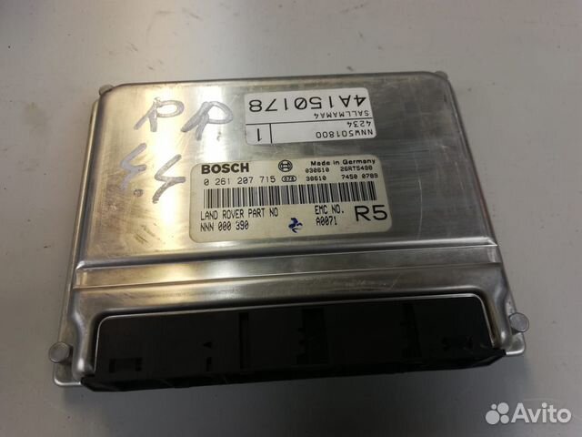 Блок управления двигателем Land Rover NNN000390