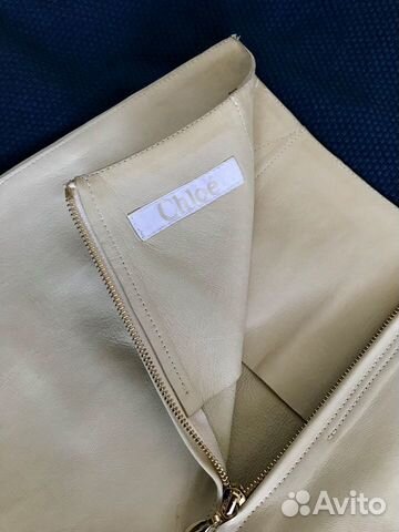 Юбка кожаная Chloe
