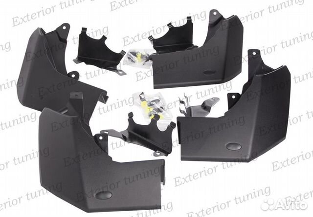 Брызговики Land Rover Discovery 3 обычные арки Брызговики Land Rover Discovery 3 обычные арки