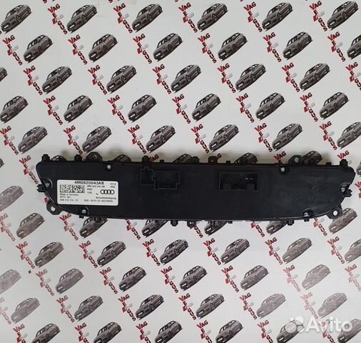 Панель управления климатом audi q7 4m0820043ab