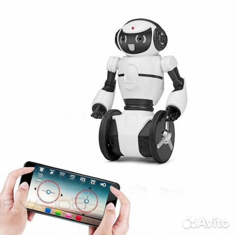Белый Робот WL toys F4 c WiFi FPV Камерой Белый Робот WL toys F4 c WiFi FPV Камерой