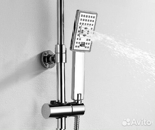 Душевая стойка wasserkraft A17701 хромоникелевое Душевая стойка wasserkraft A17701 хромоникелевое