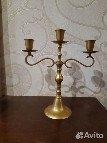 Подсвечник латунь Подсвечник латунь