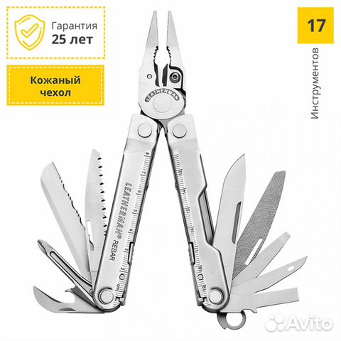 Мультитул Leatherman Rebar Чехол Кожа 831560