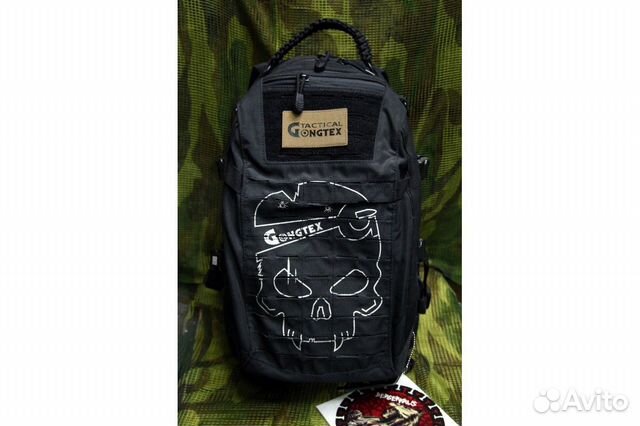 Рюкзак Gongtex Mission pack Skull black (35л) новы Рюкзак Gongtex Mission pack Skull black (35л) новы