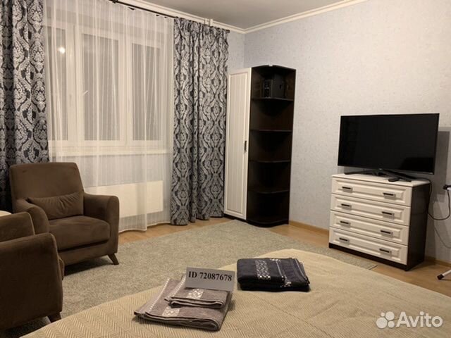 1-к квартира, 40 м², 16/17 эт. 1-к квартира, 40 м², 16/17 эт.