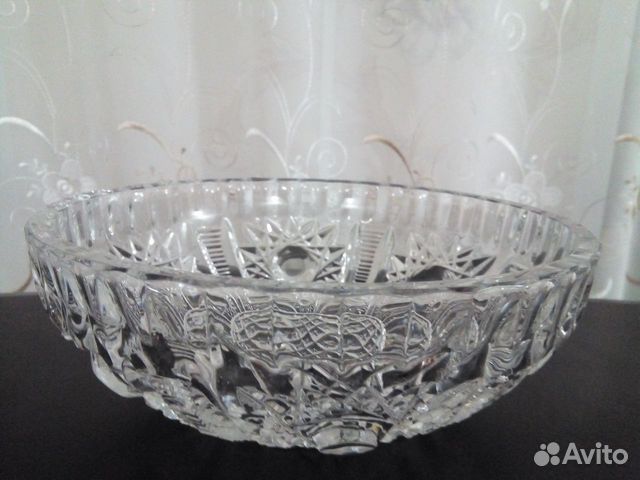 Хрустальная ваза