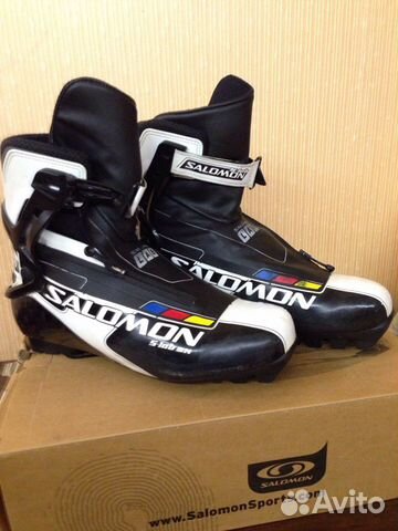 Лыжные ботинки Salomon slab skate UK 8.5 Лыжные ботинки Salomon slab skate UK 8.5