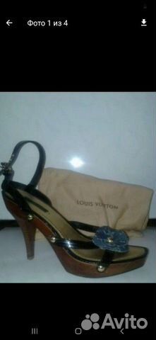 Босоножки Louis Vuitton р.37 Босоножки Louis Vuitton р.37