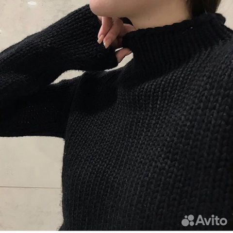 Свитер крупной вязки Свитер крупной вязки
