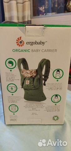 Эргорюкзак ergobaby organic
