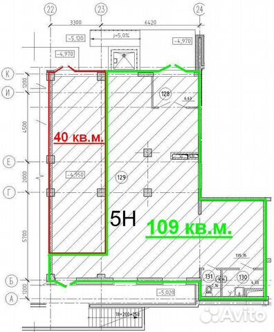 Торговое помещение, 70 м²